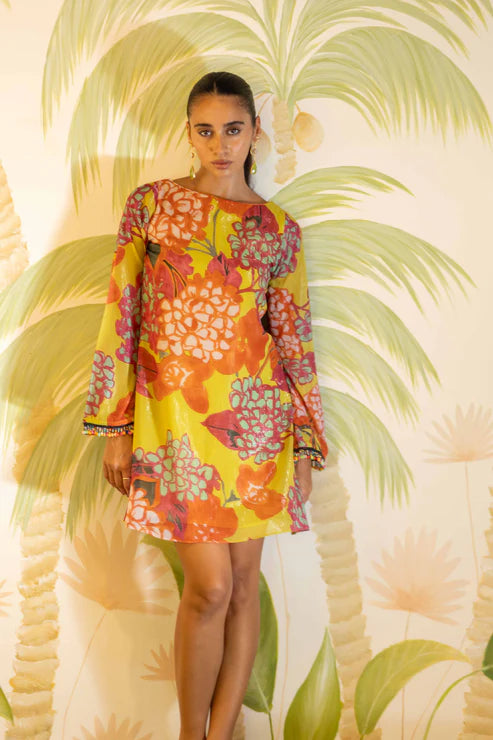 Valley of flower short Dress
