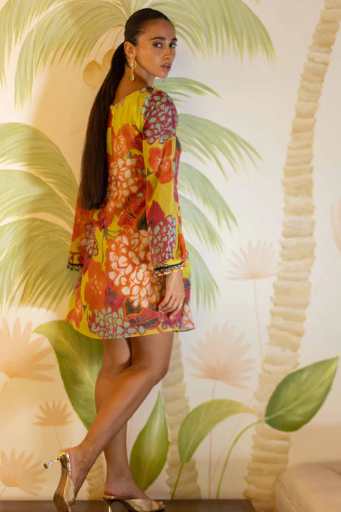 Valley of flower short Dress