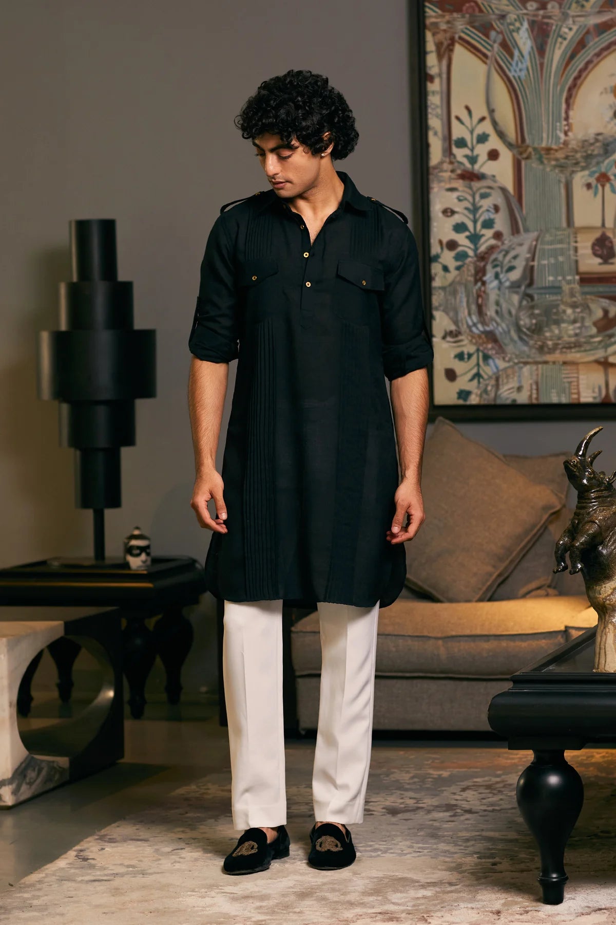 GOE Military kurta