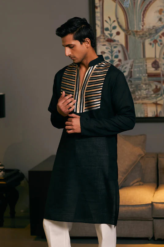 GOE Metallic kurta