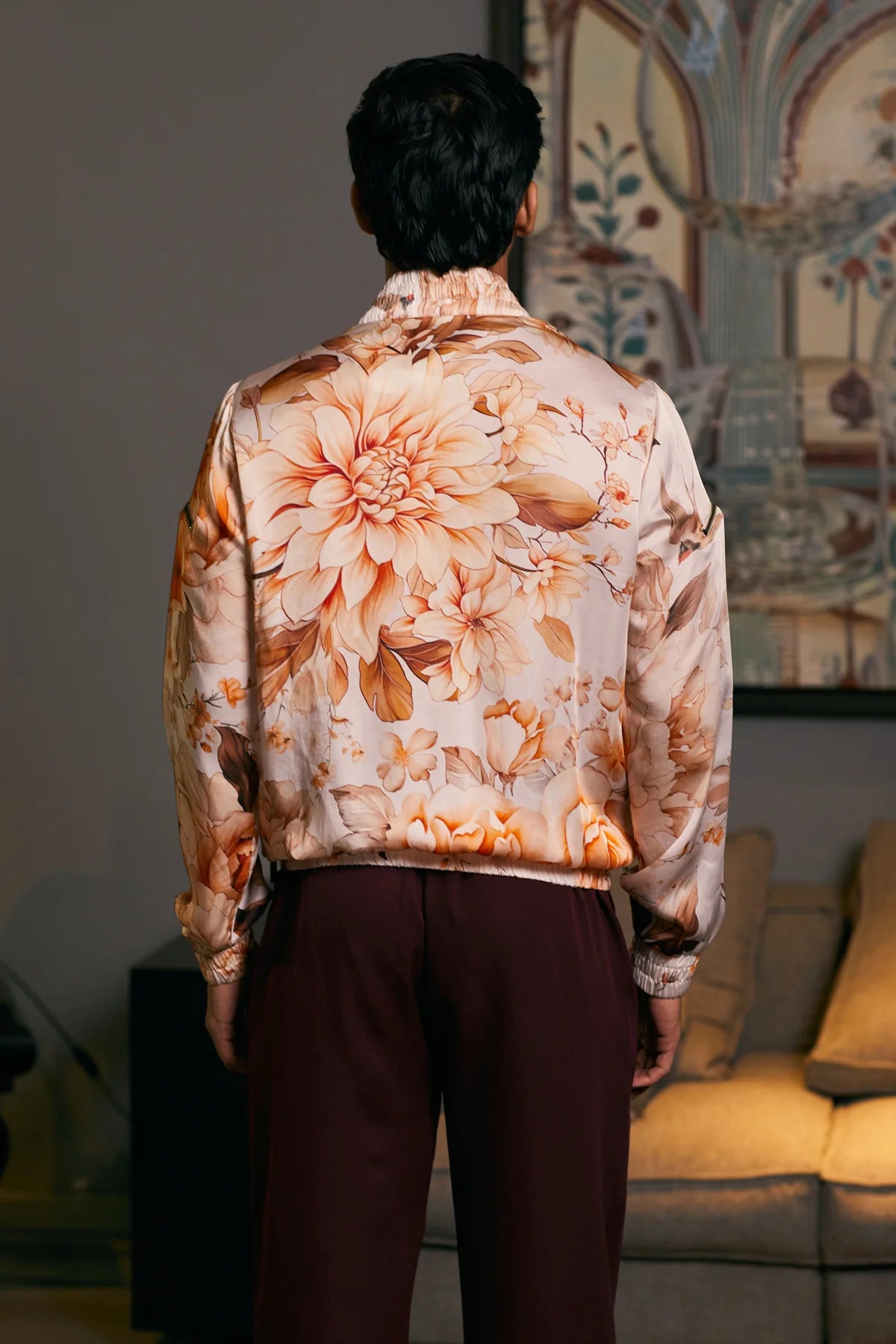 GOE printed bomber