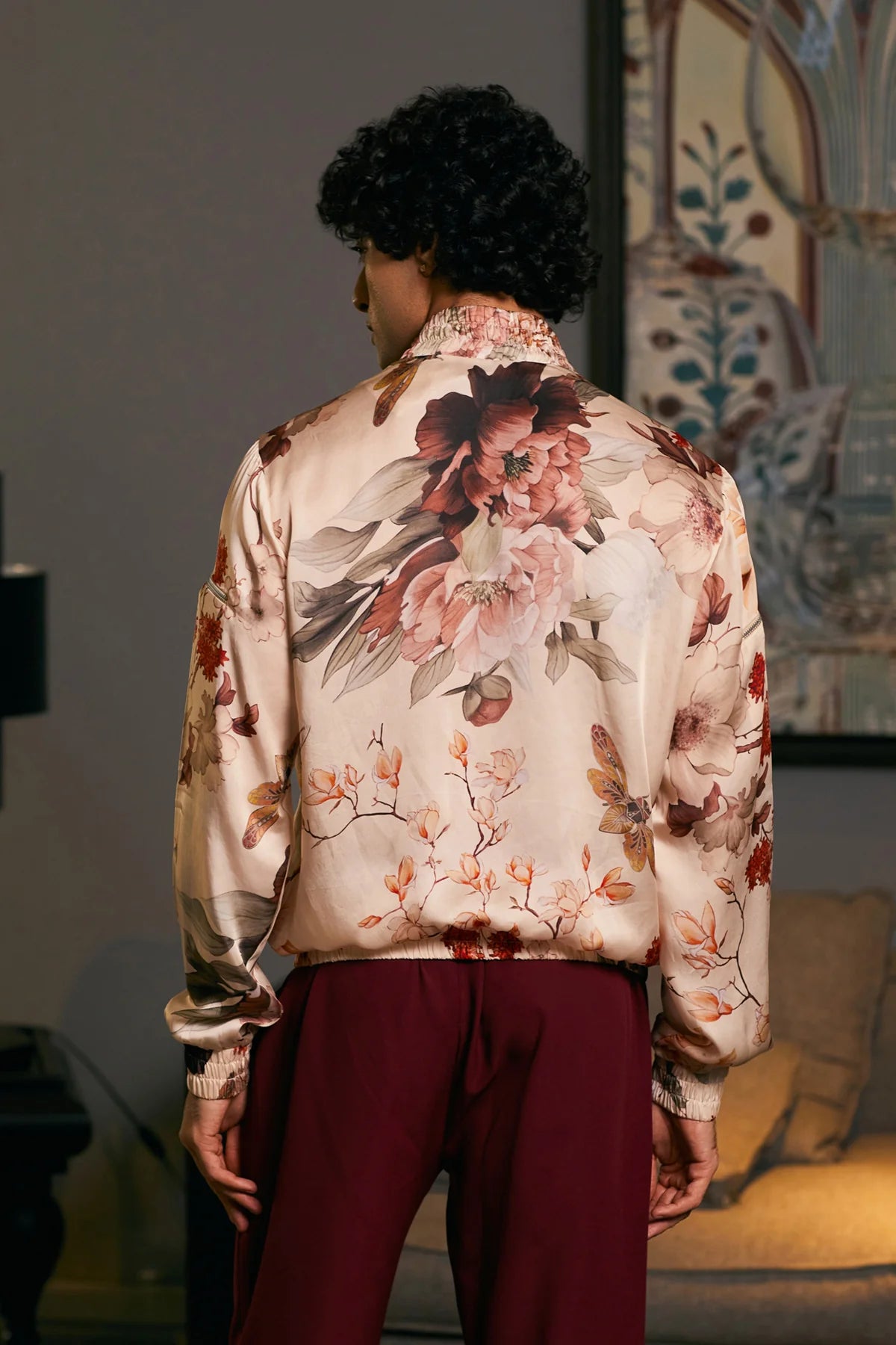 GOE printed bomber