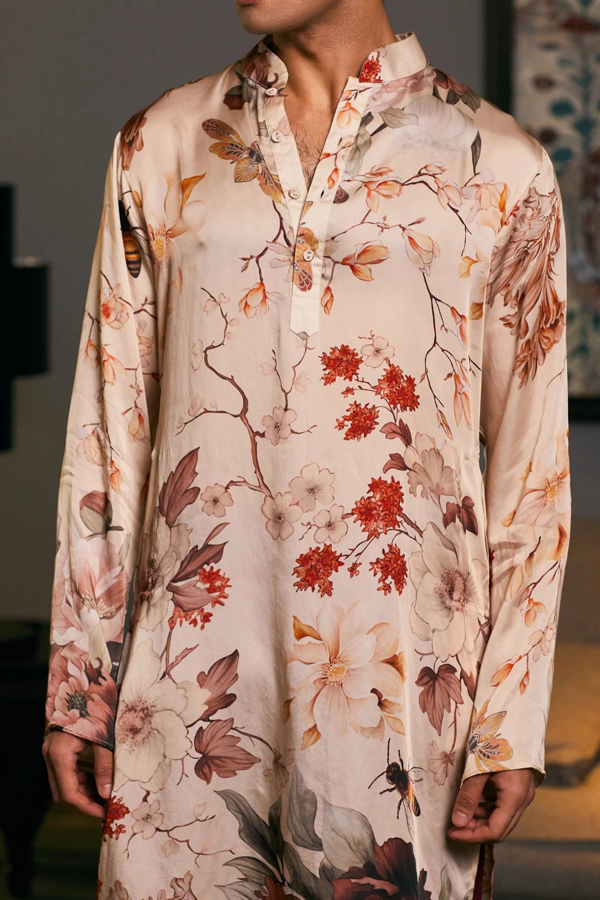 GOE Bumblebee printed kurta