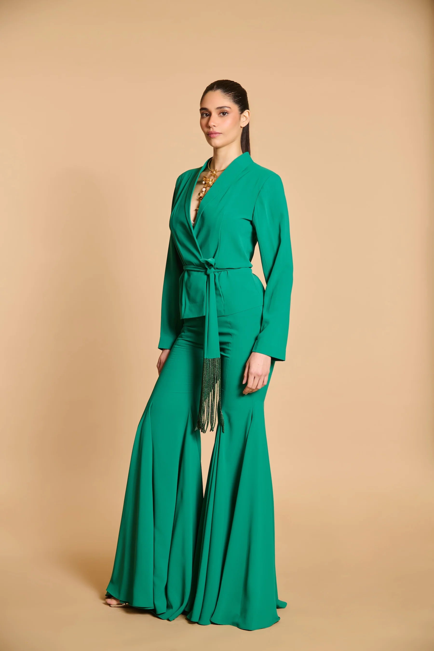 Spectrum bell bottoms green