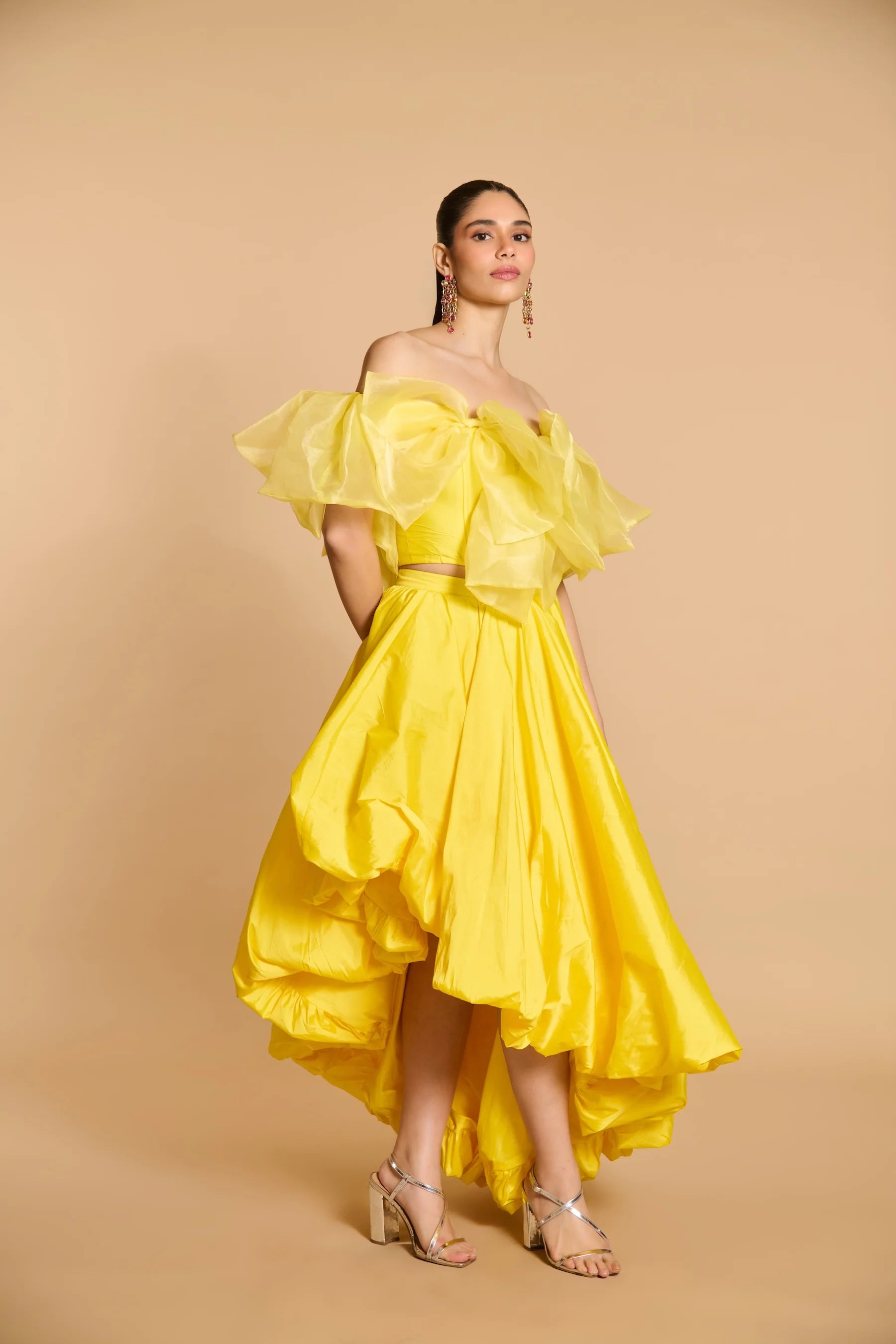 Spectrum bauble skirt yellow