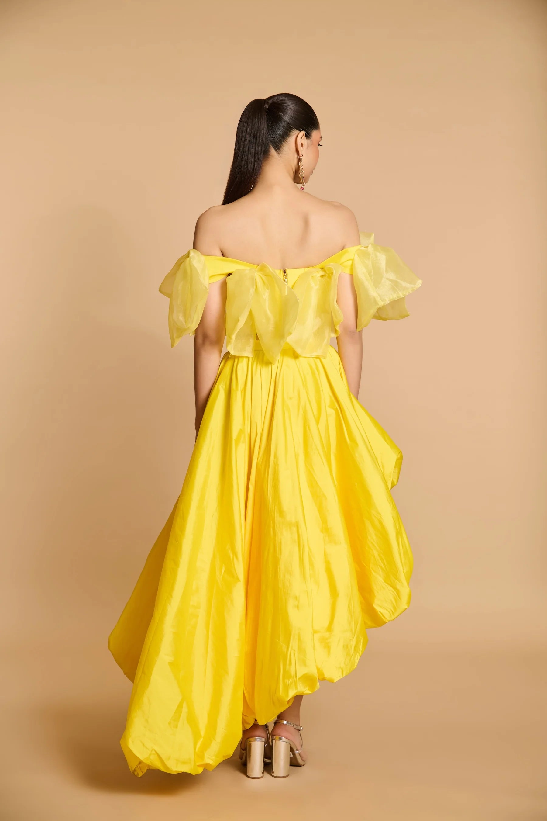 Spectrum bauble skirt yellow
