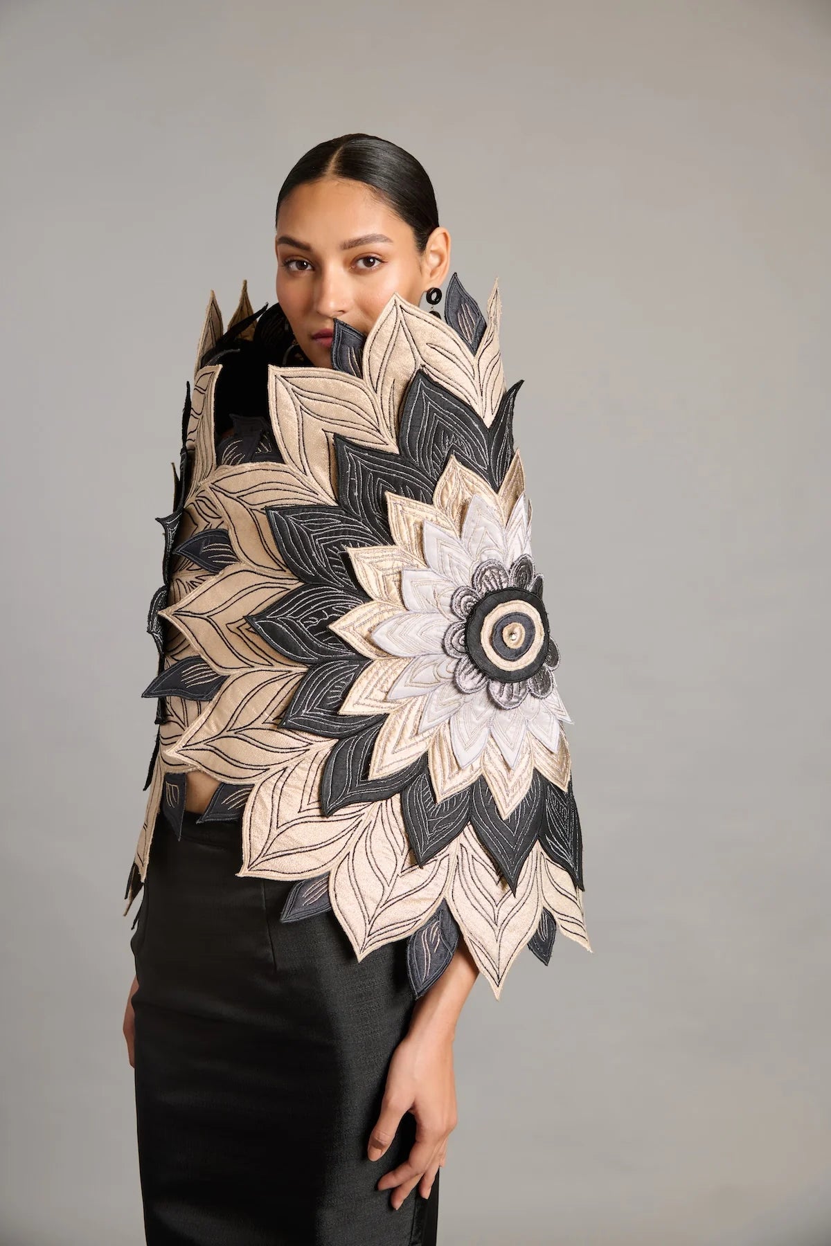NS 3D mandala cape