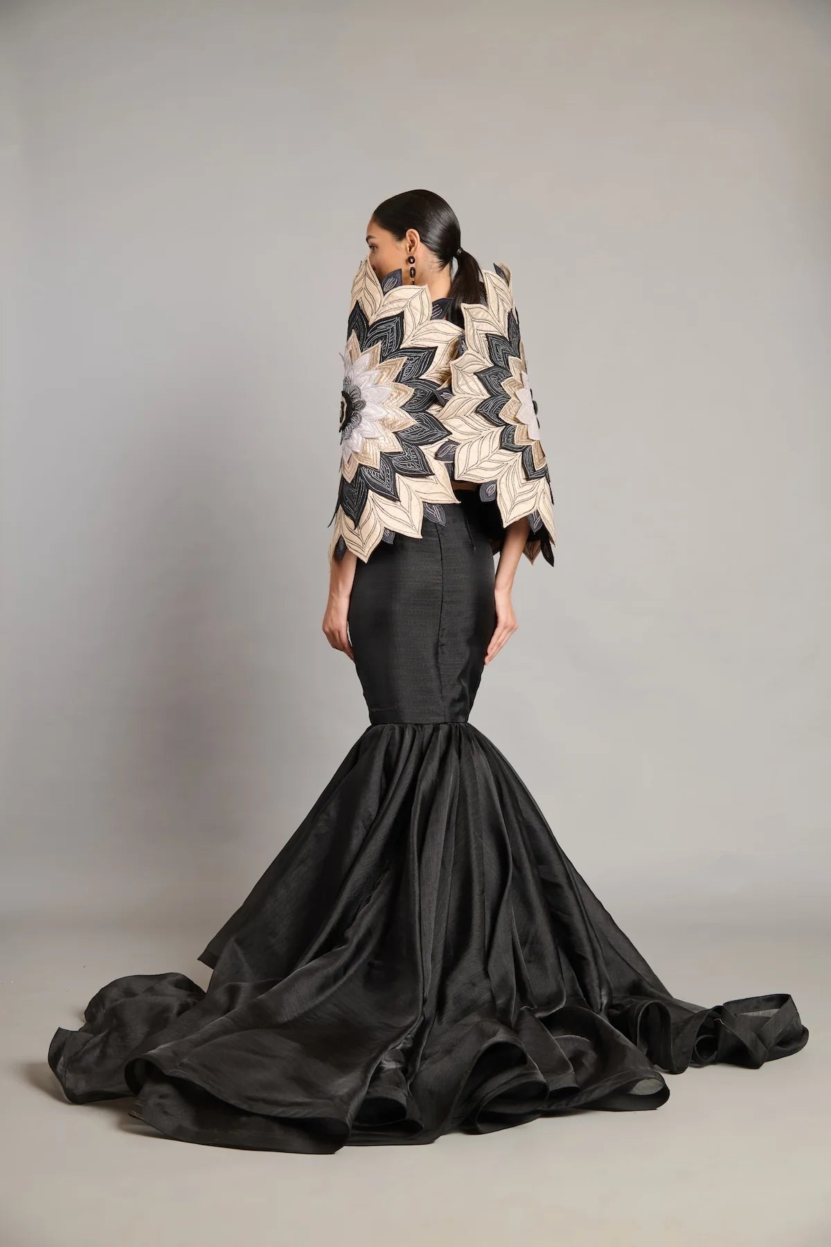NS 3D mandala cape