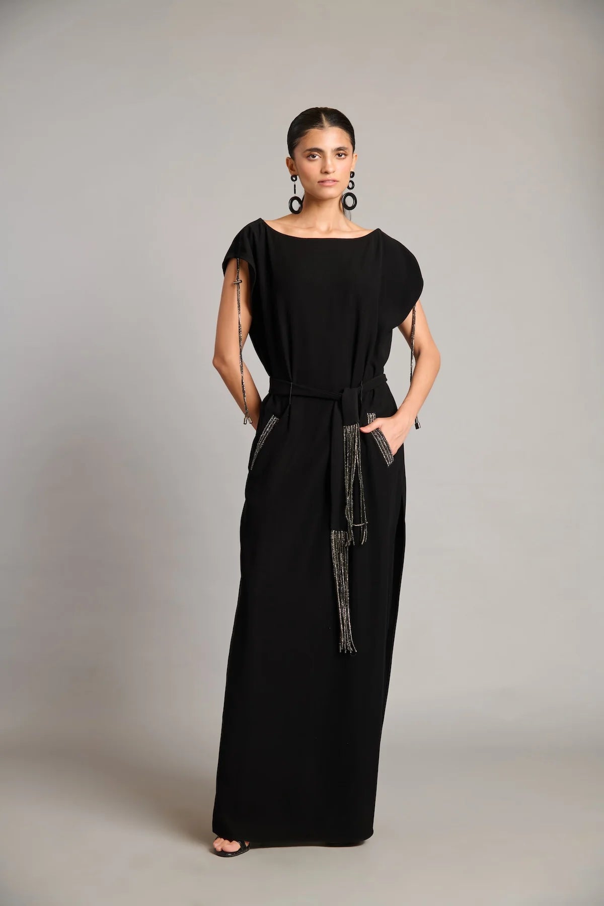 NS belted kaftan