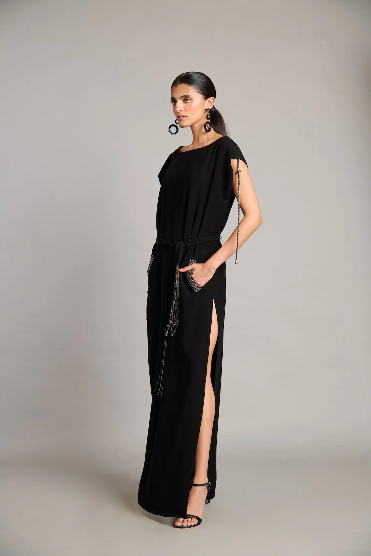 NS belted kaftan