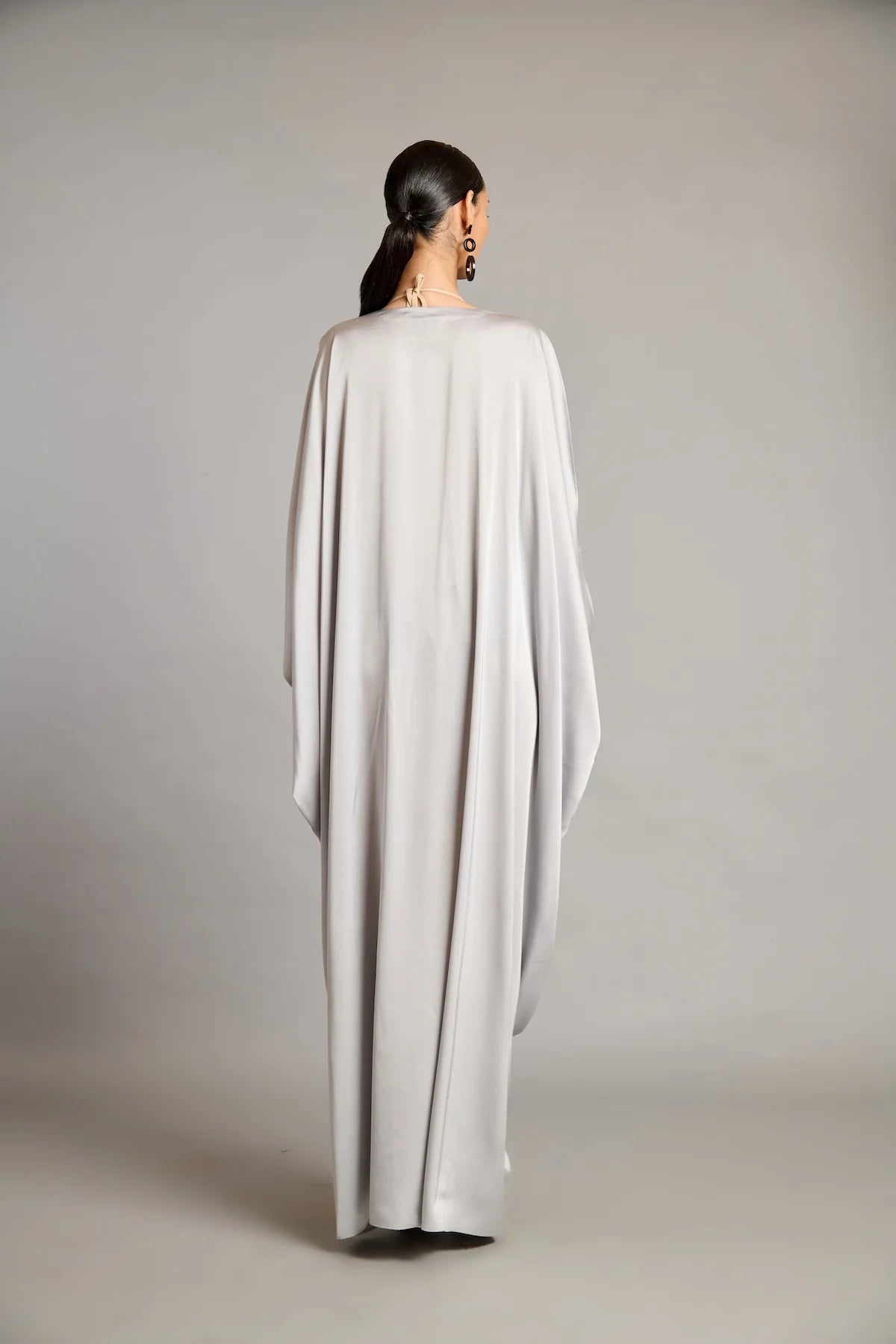 NS steel zari forest kaftan