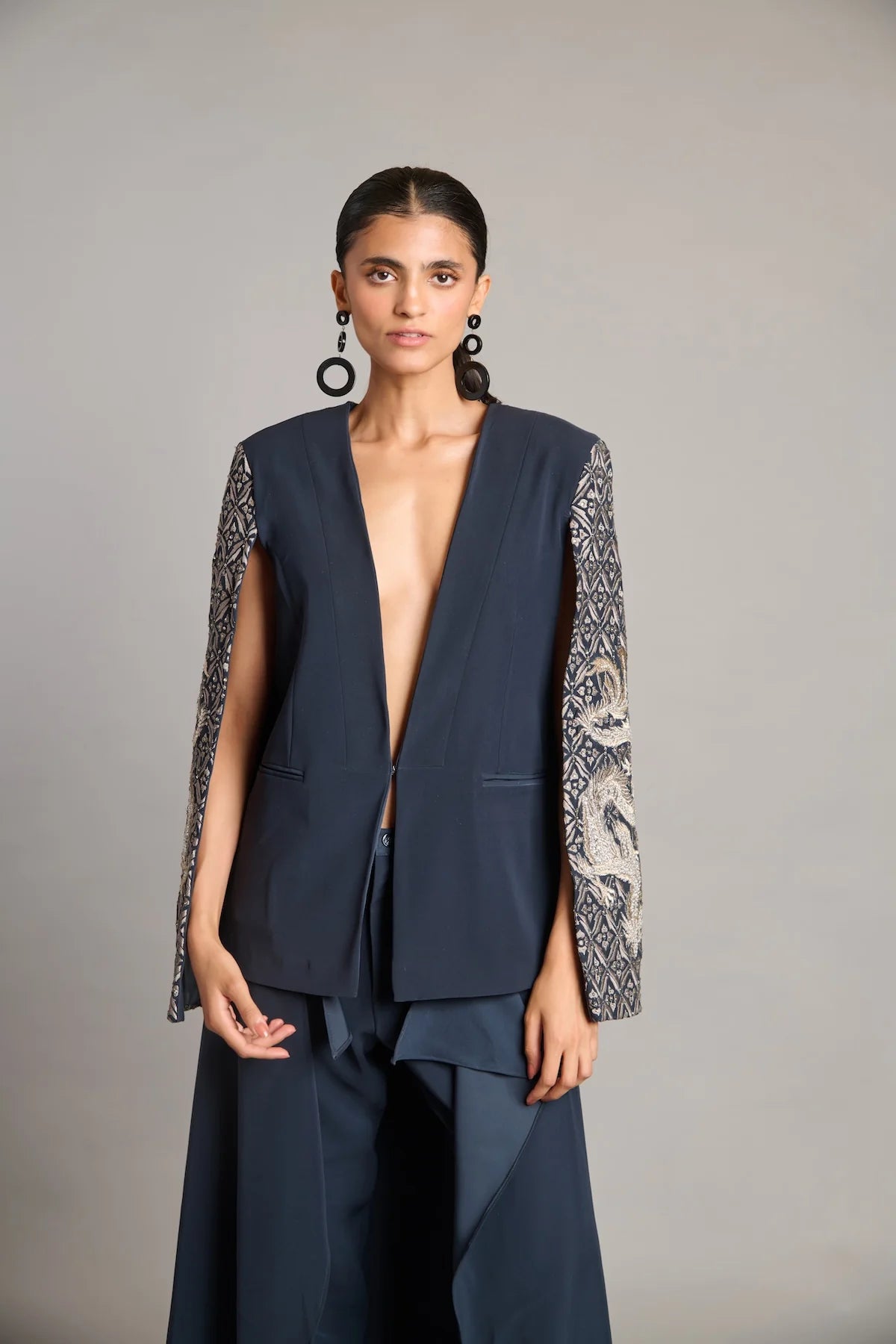 NS zari mandala cape