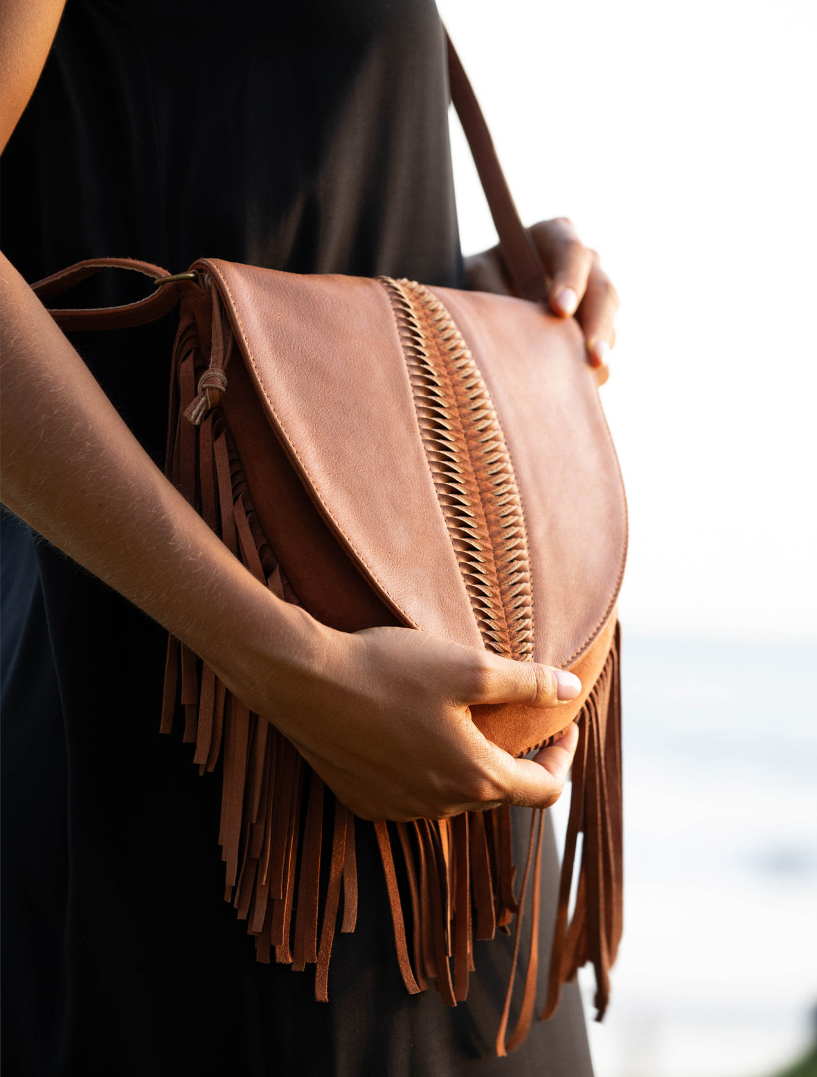 Santana Fringe Crossbody