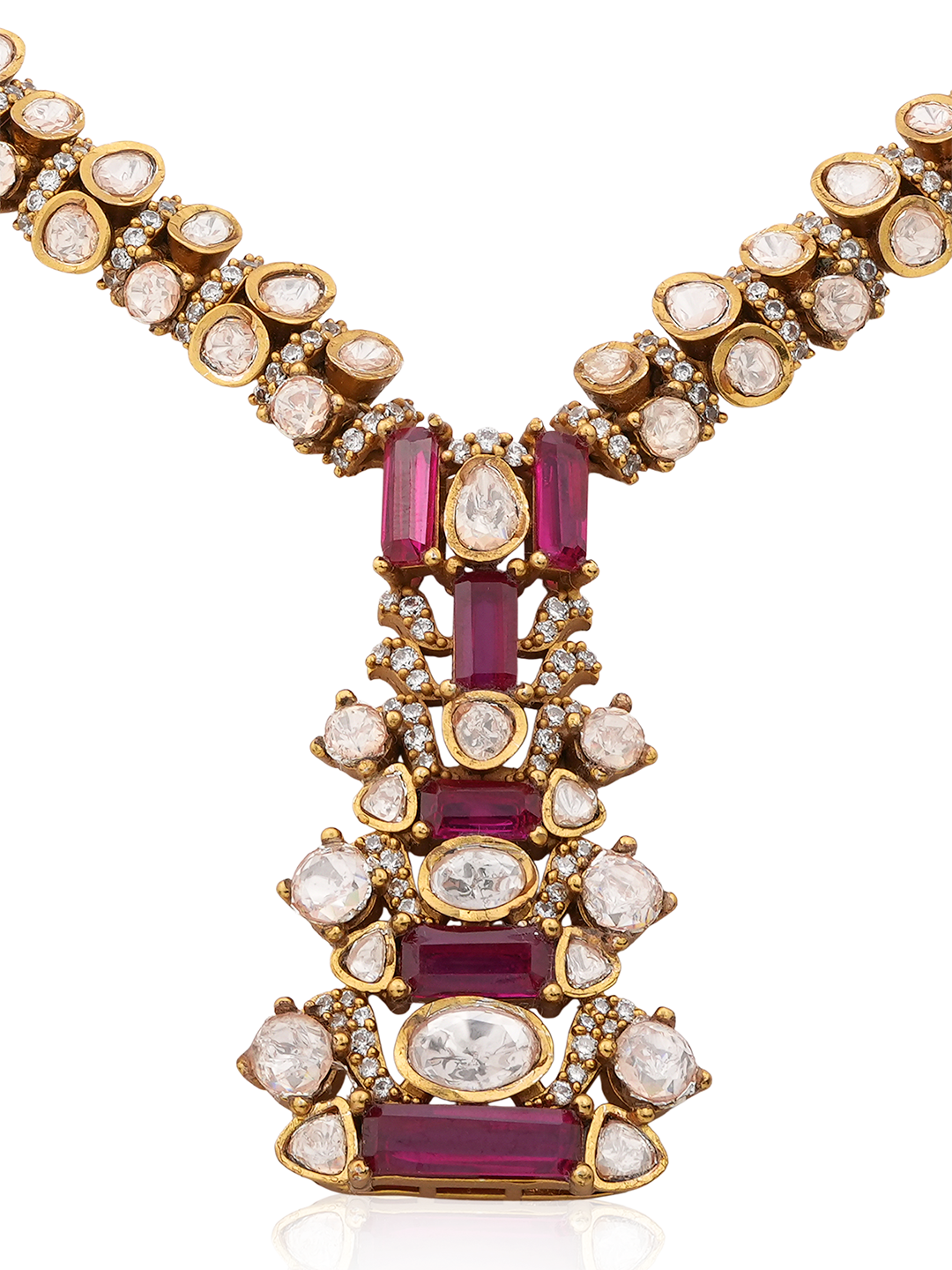 Ruby Statement Necklace