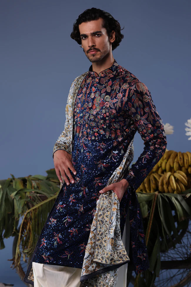 Mihir Blue Kurta Set