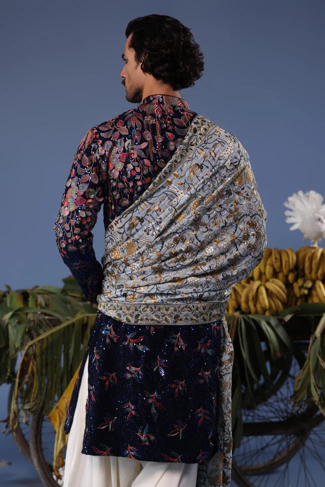 Mihir Blue Kurta Set