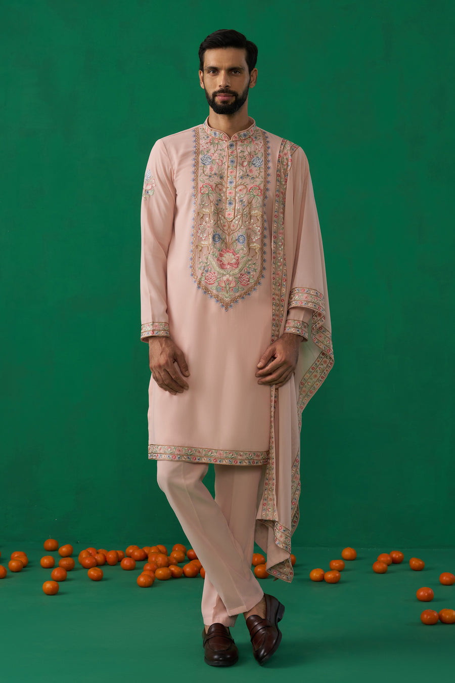 DEER PINK KURTA SET