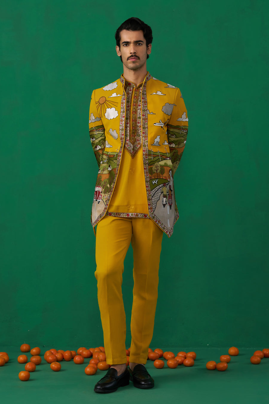 MUSAFIR HALDI JOSDHPURI SET