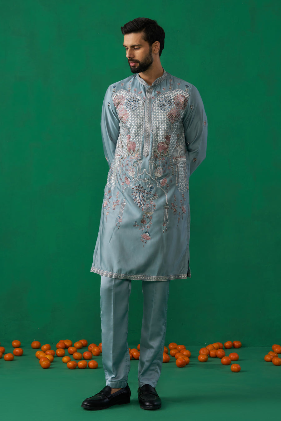 MAYUR SKYBLUE KURTA SET