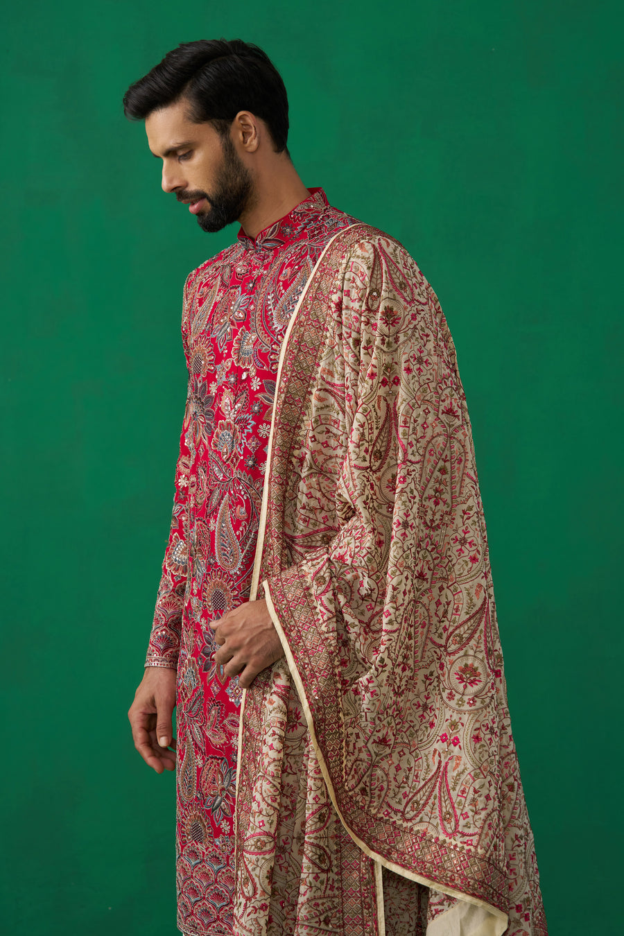 PAISELY PINK KURTA SET