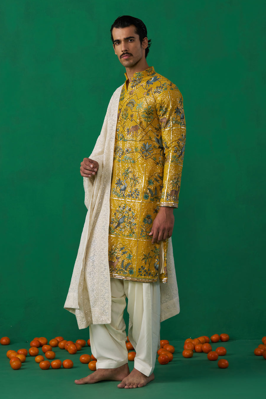 SWAN HALDI KURTA SET
