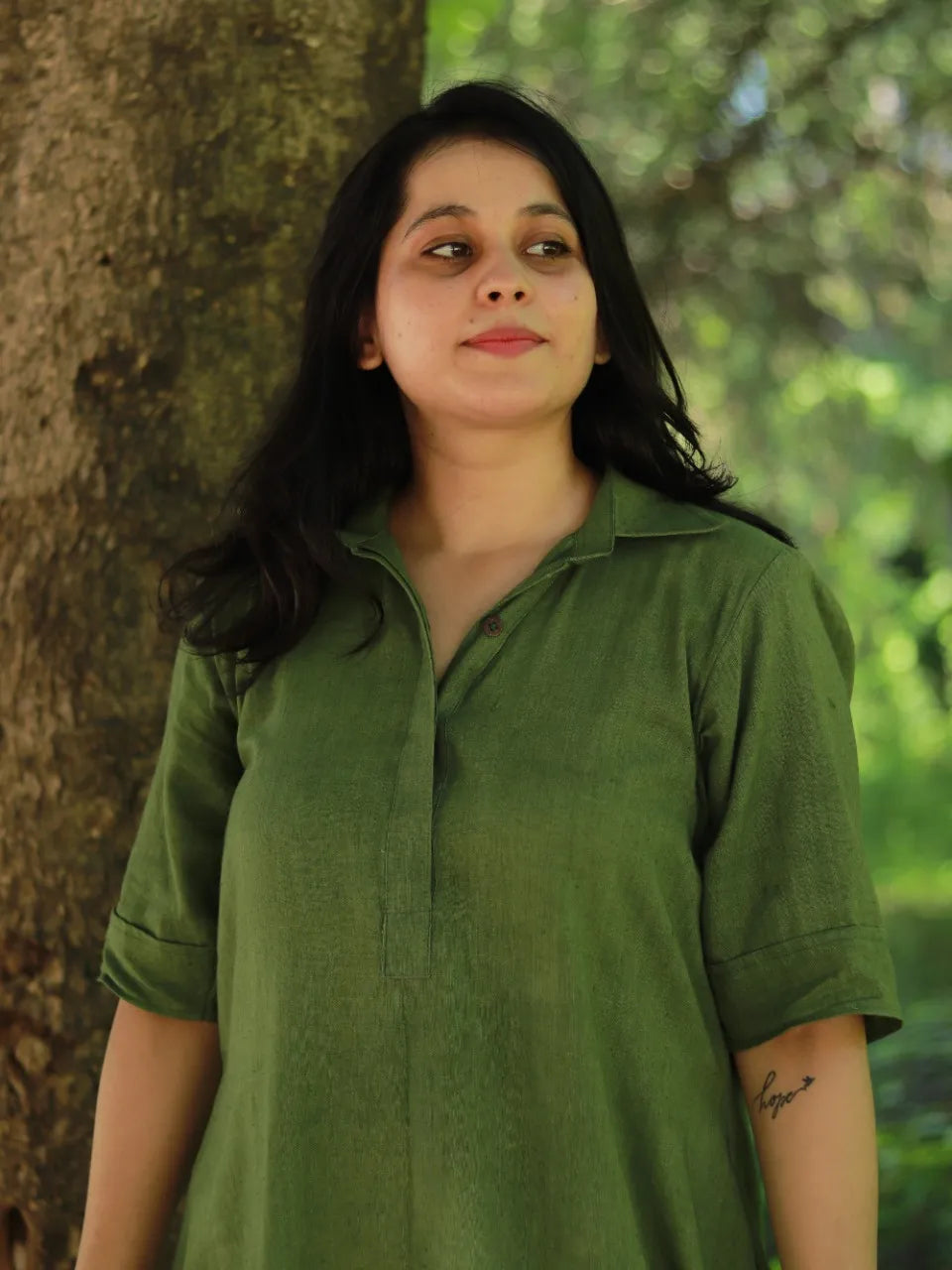 Rupak- Classic Dress for Women | Naturally Dyed | Organic Cotton