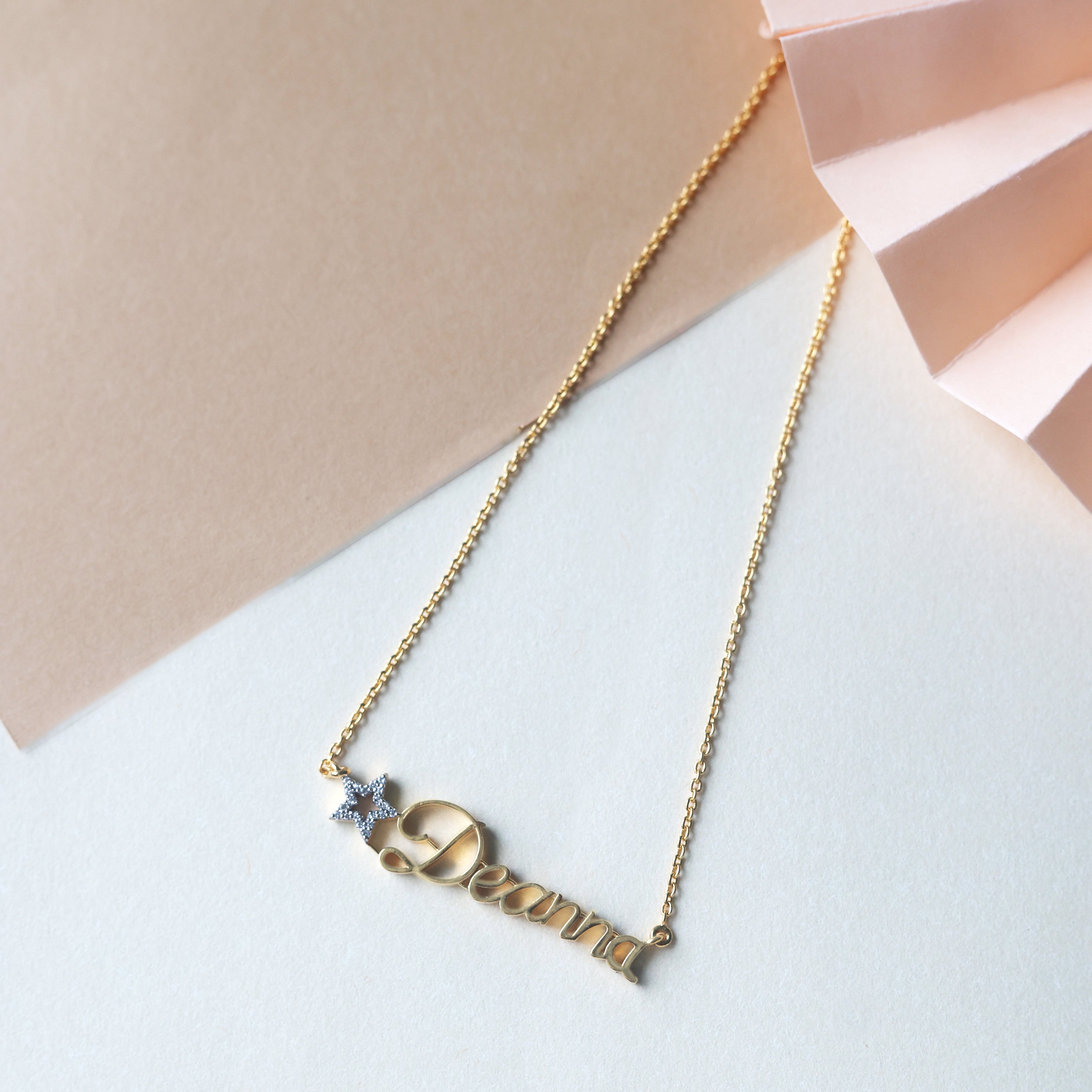 Personalized Name Necklace with tar