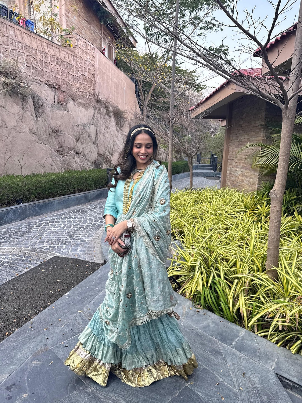 Khadija gharara set