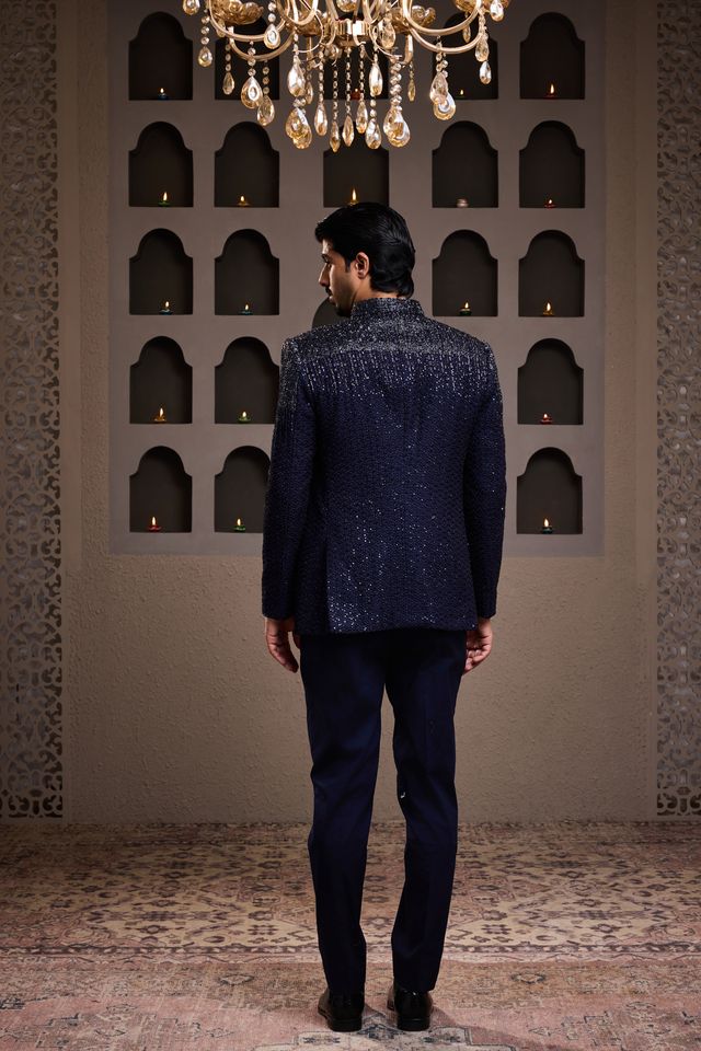 Navyblue Jodhpuri Coat Pant