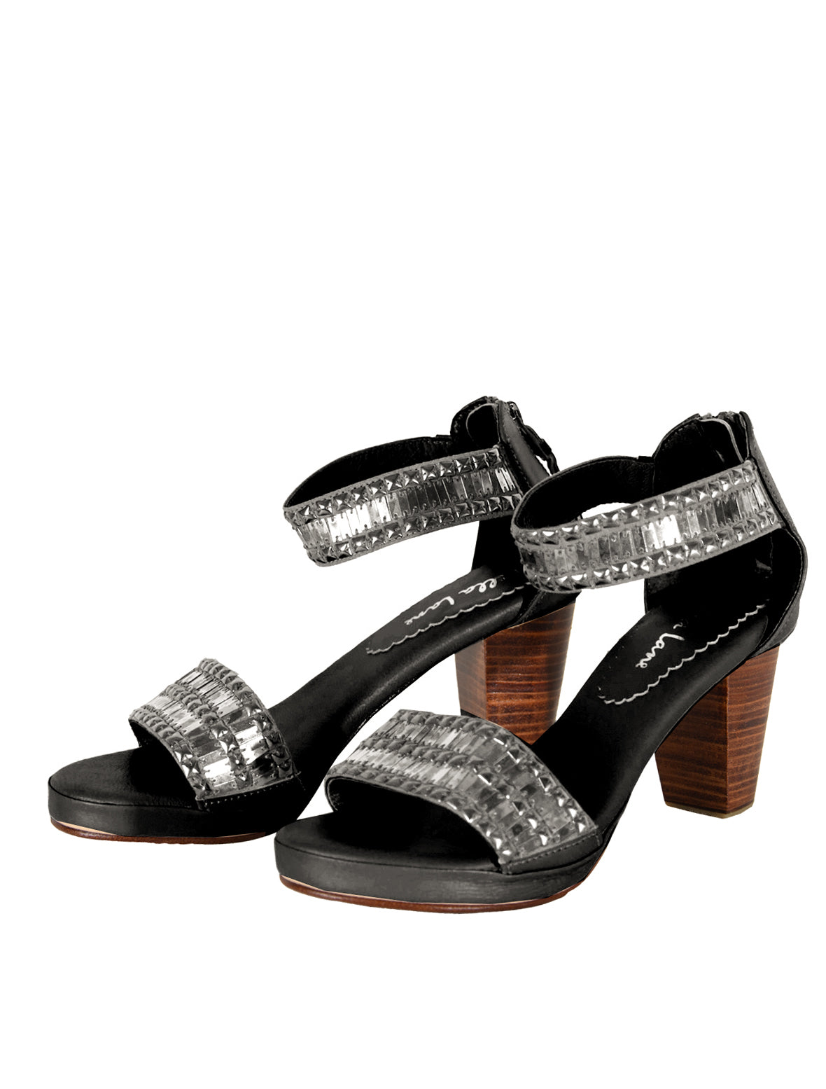 Cersie Heel - Silver Studs