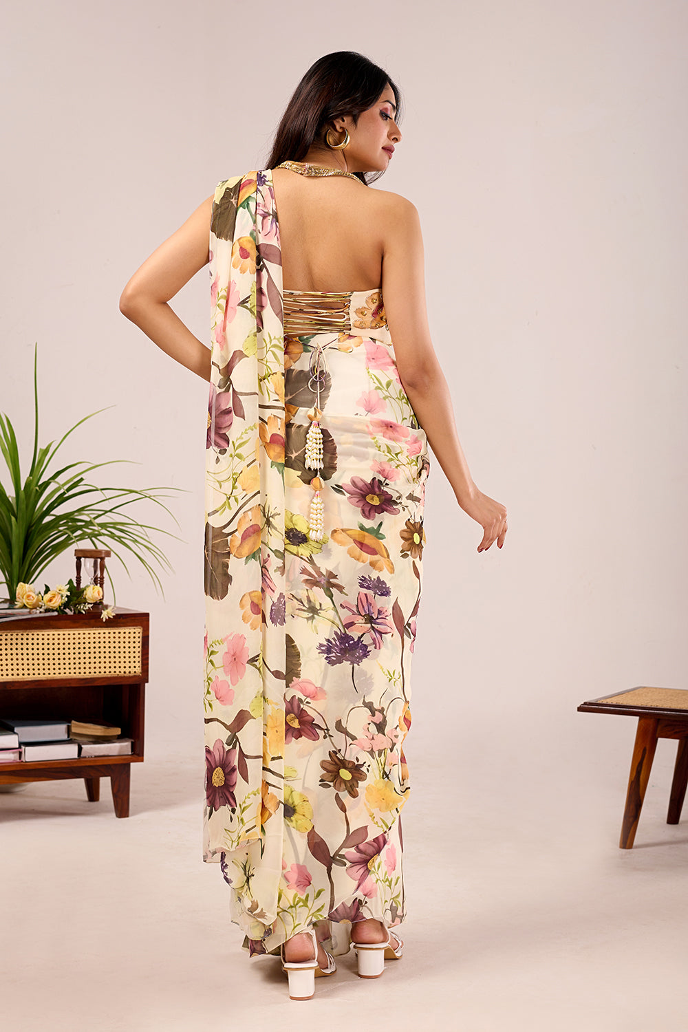 Dori Bloom Saree