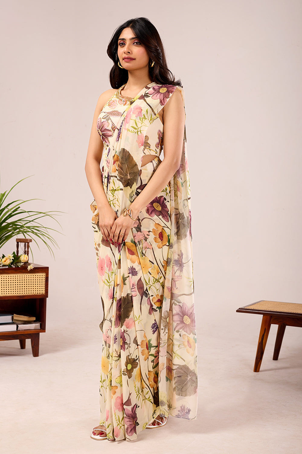 Dori Bloom Saree