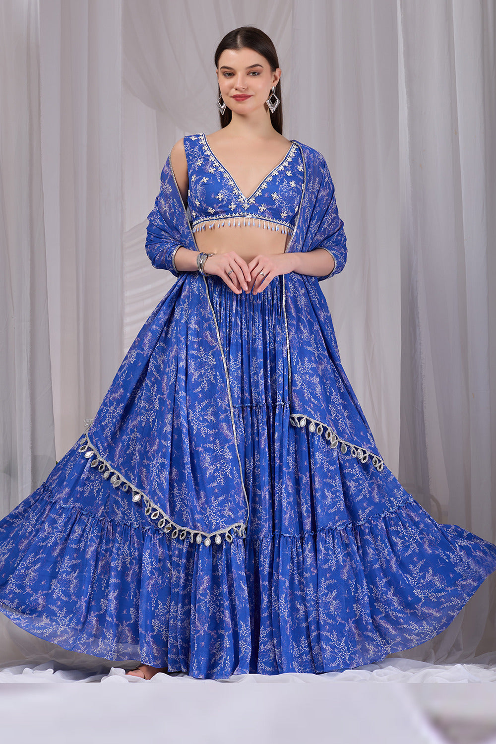 Dori Neel Lehenga Set