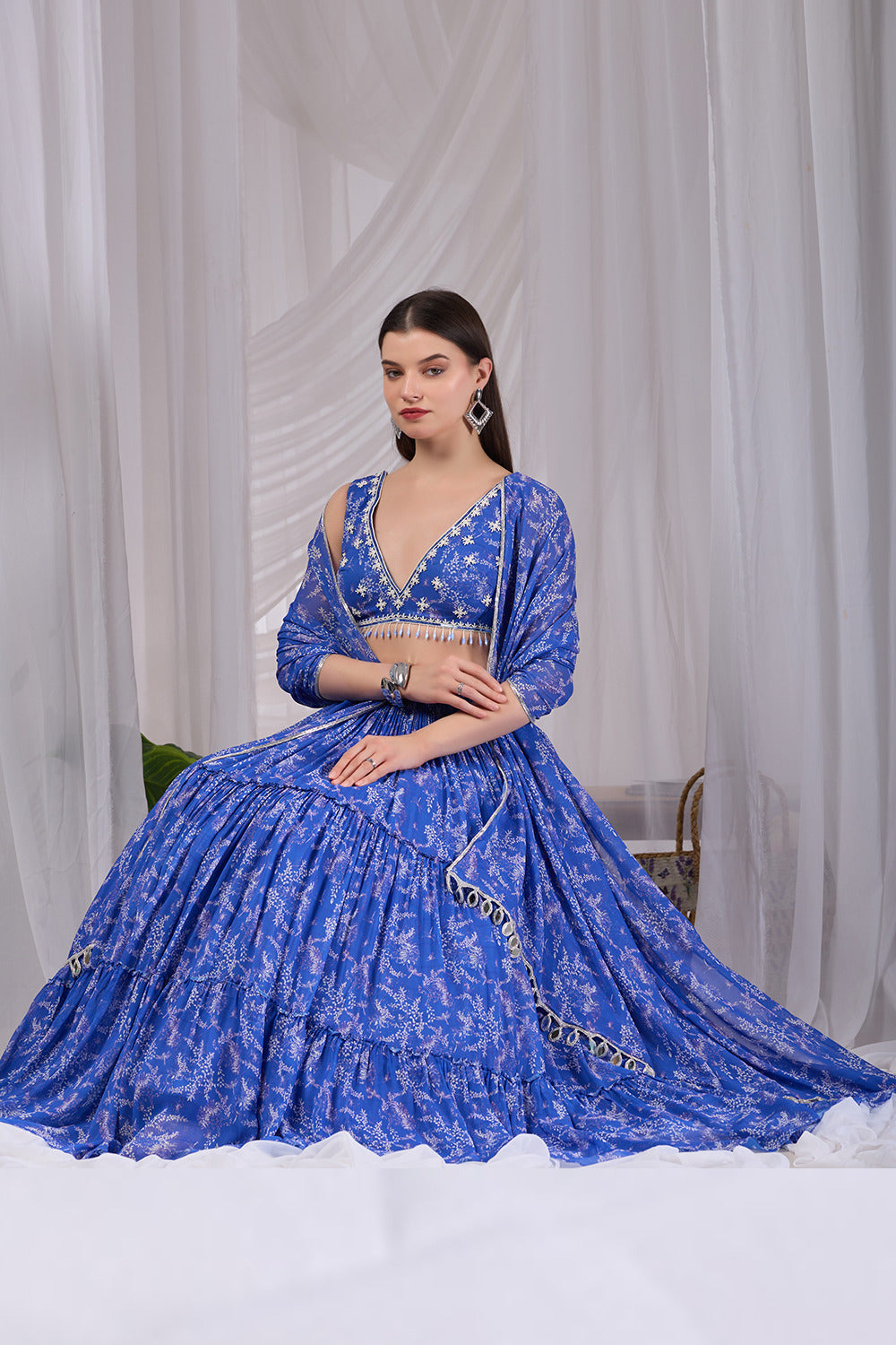 Dori Neel Lehenga Set