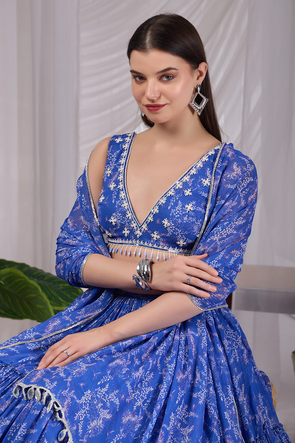 Dori Neel Lehenga Set