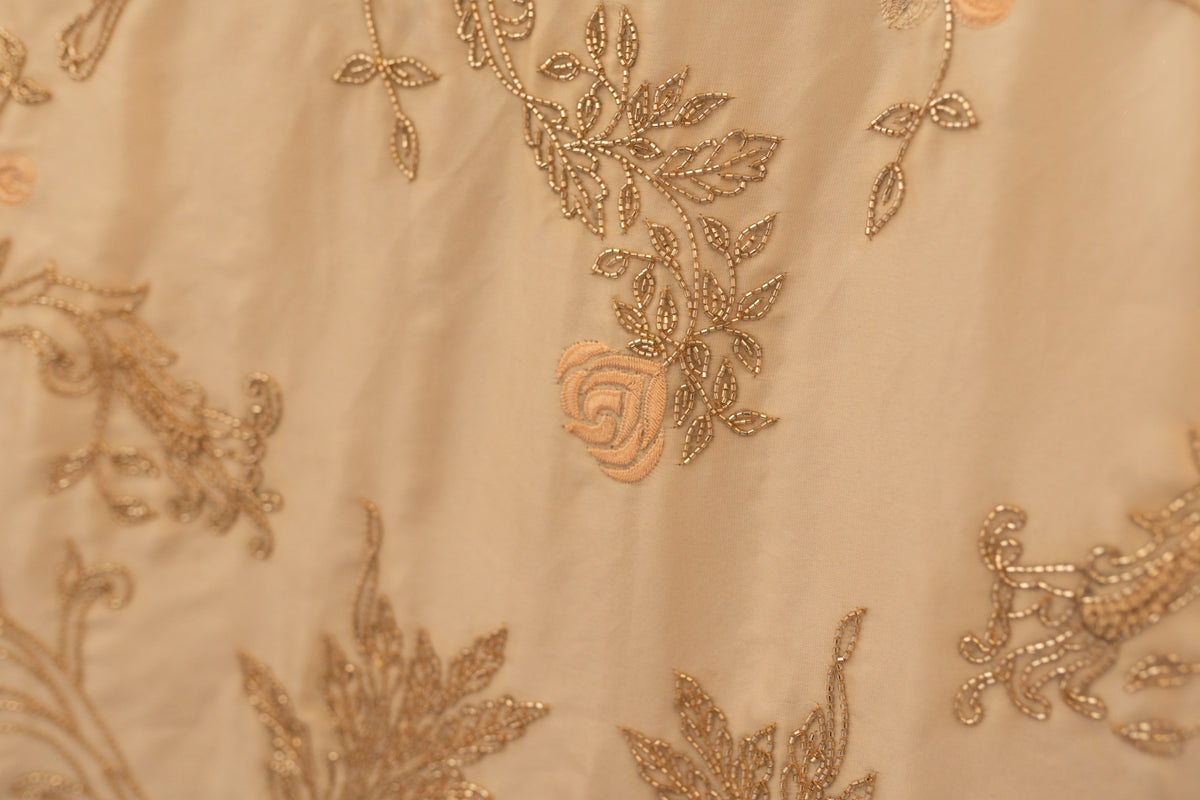 Rosace Cutdana Bridal Couture Gown - image 8