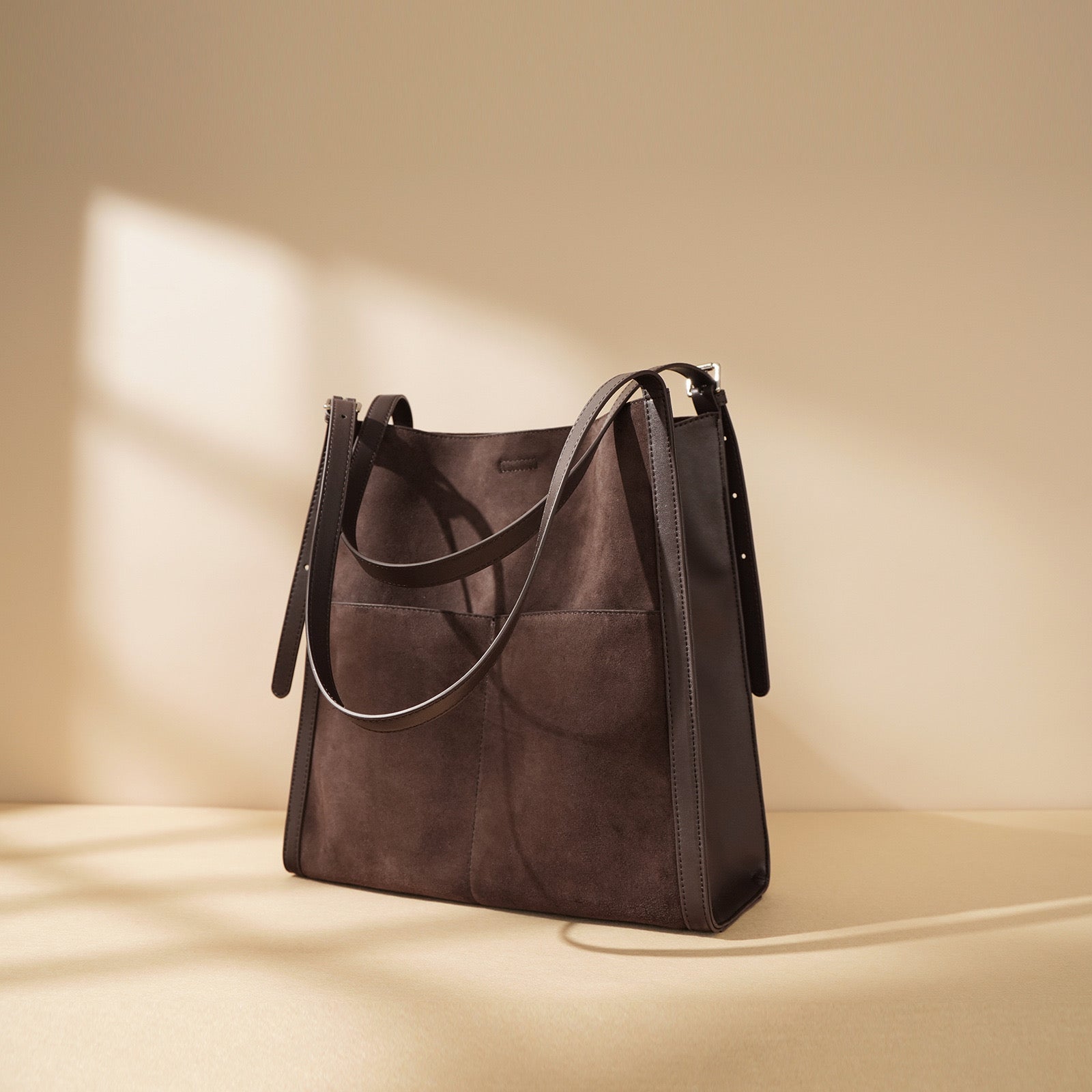 Siena - Ladies leather tote bag, col.espresso
