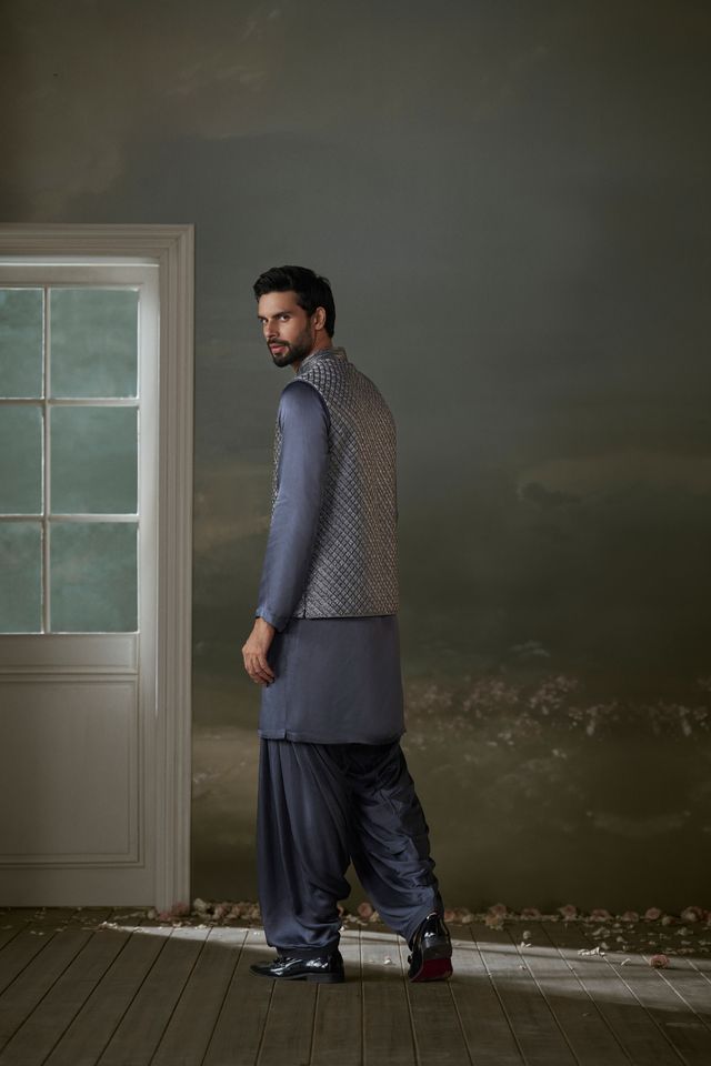 Bundi Jackat Kurta Salwar Set
