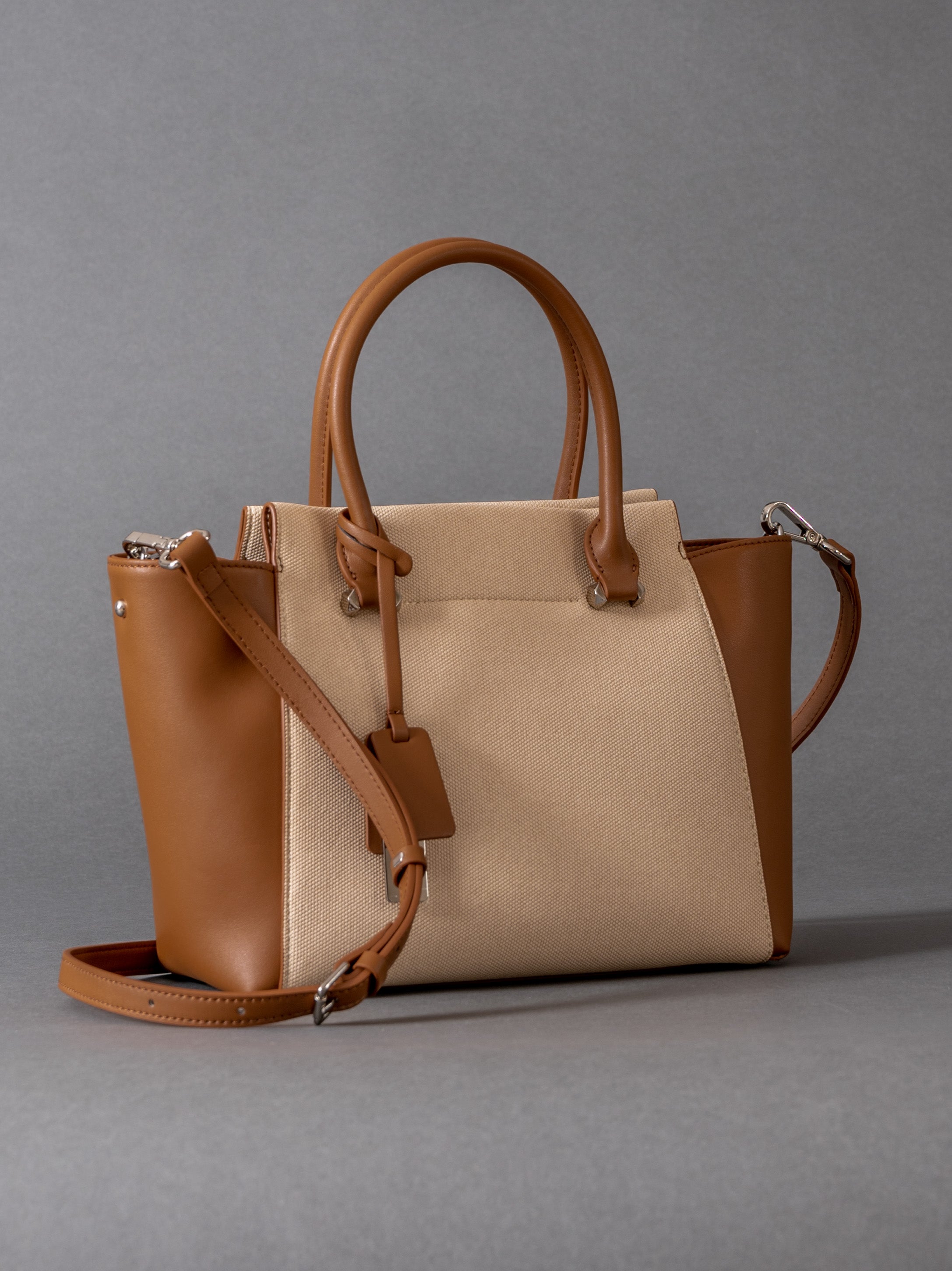 Umber - Ladies leather Satchel Bag