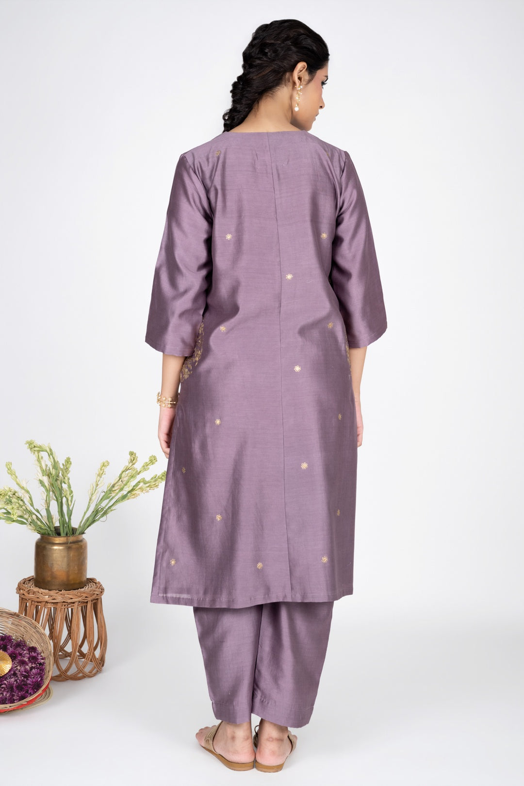 Rivaayat Mauve kurta set