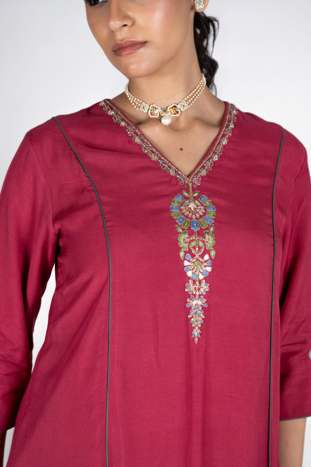 Shirin Pink Kurta set