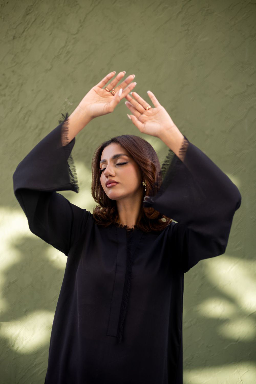 Noir Ease Black Kurta Set