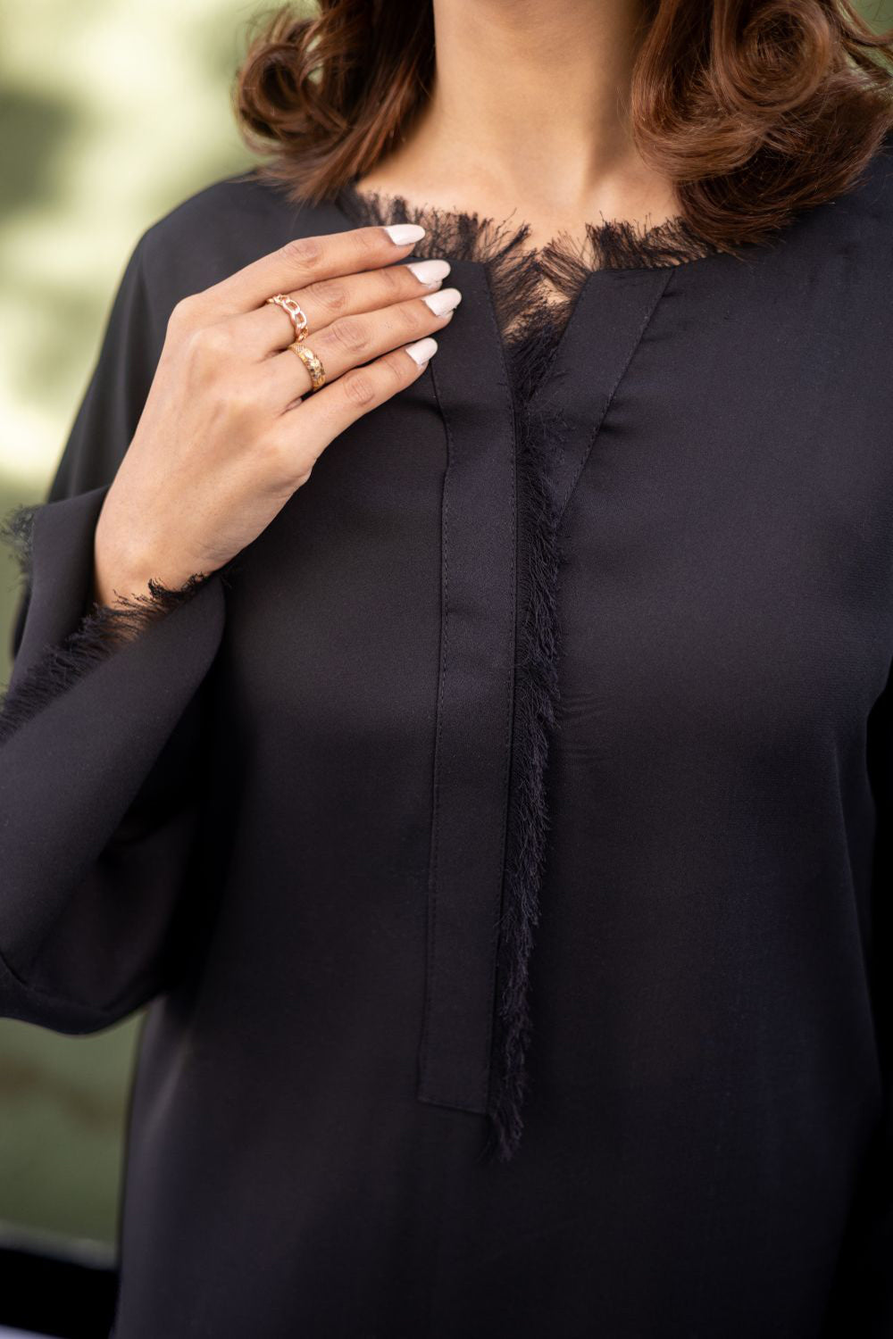 Noir Ease Black Kurta Set