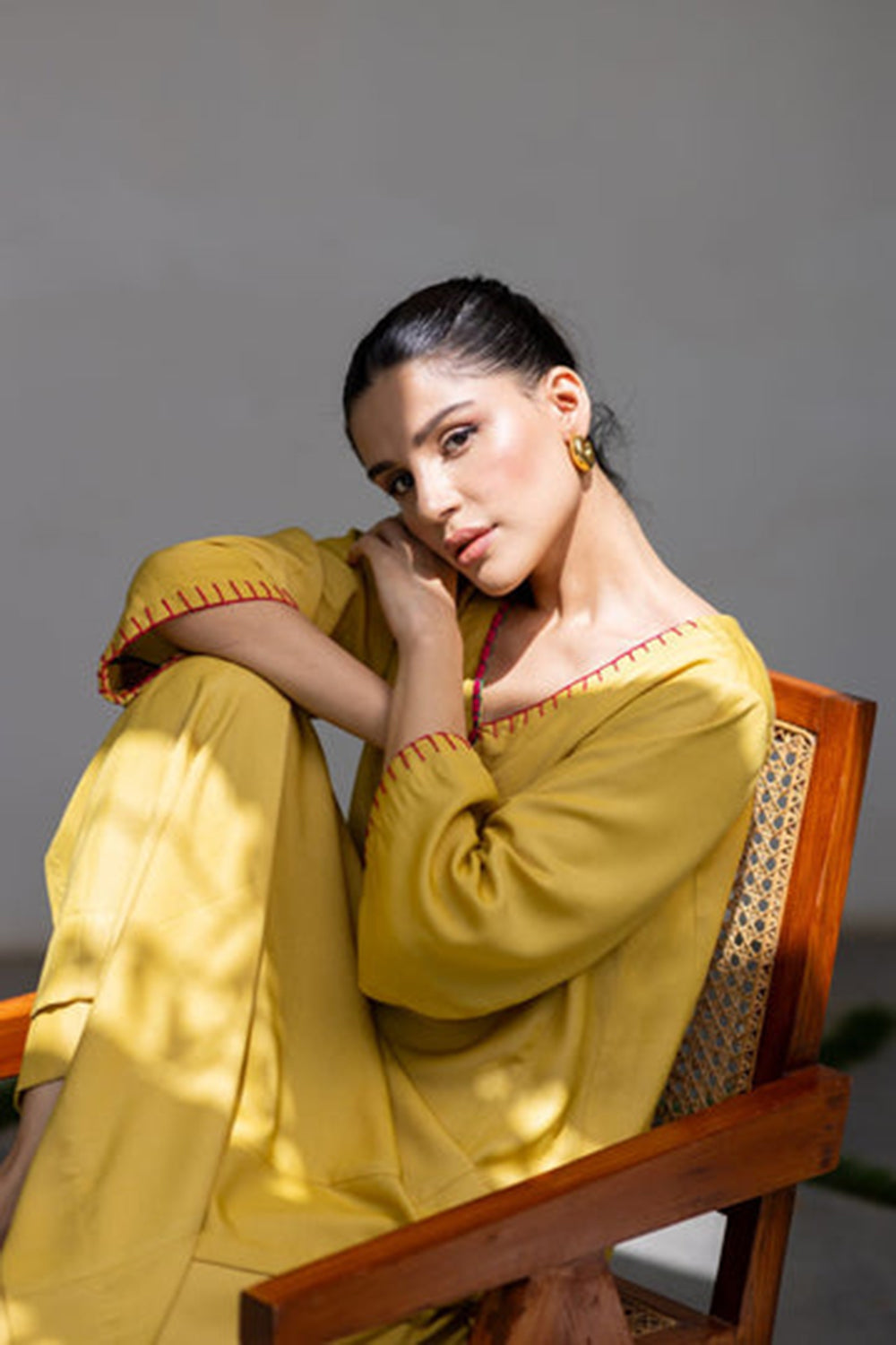 Yellow Summer Kurta Set