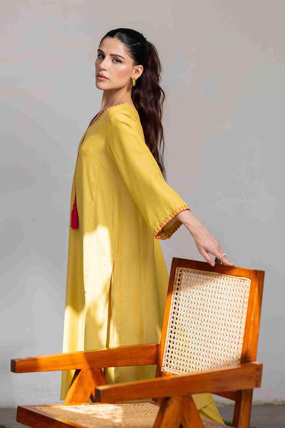 Yellow Summer Kurta Set