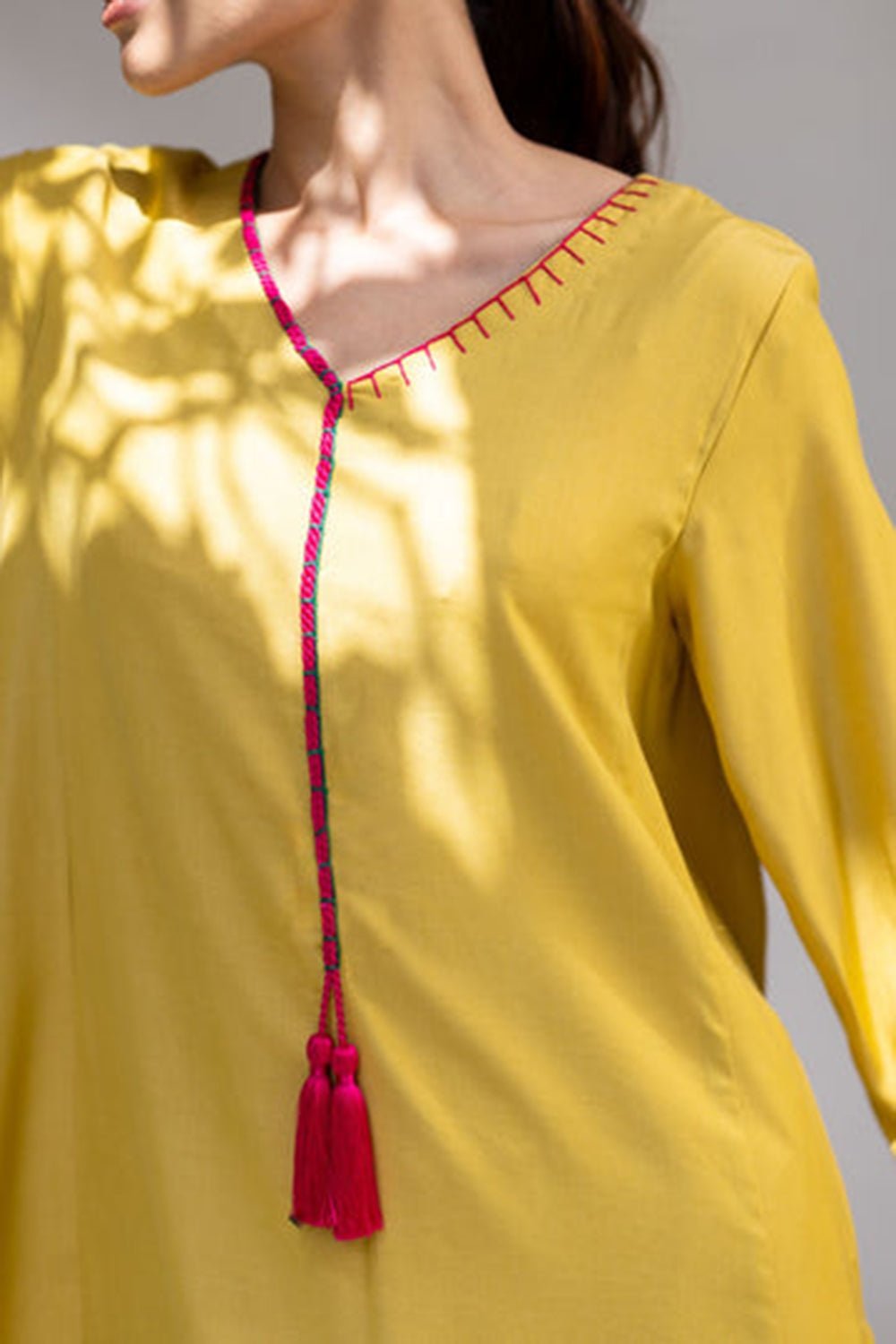 Yellow Summer Kurta Set