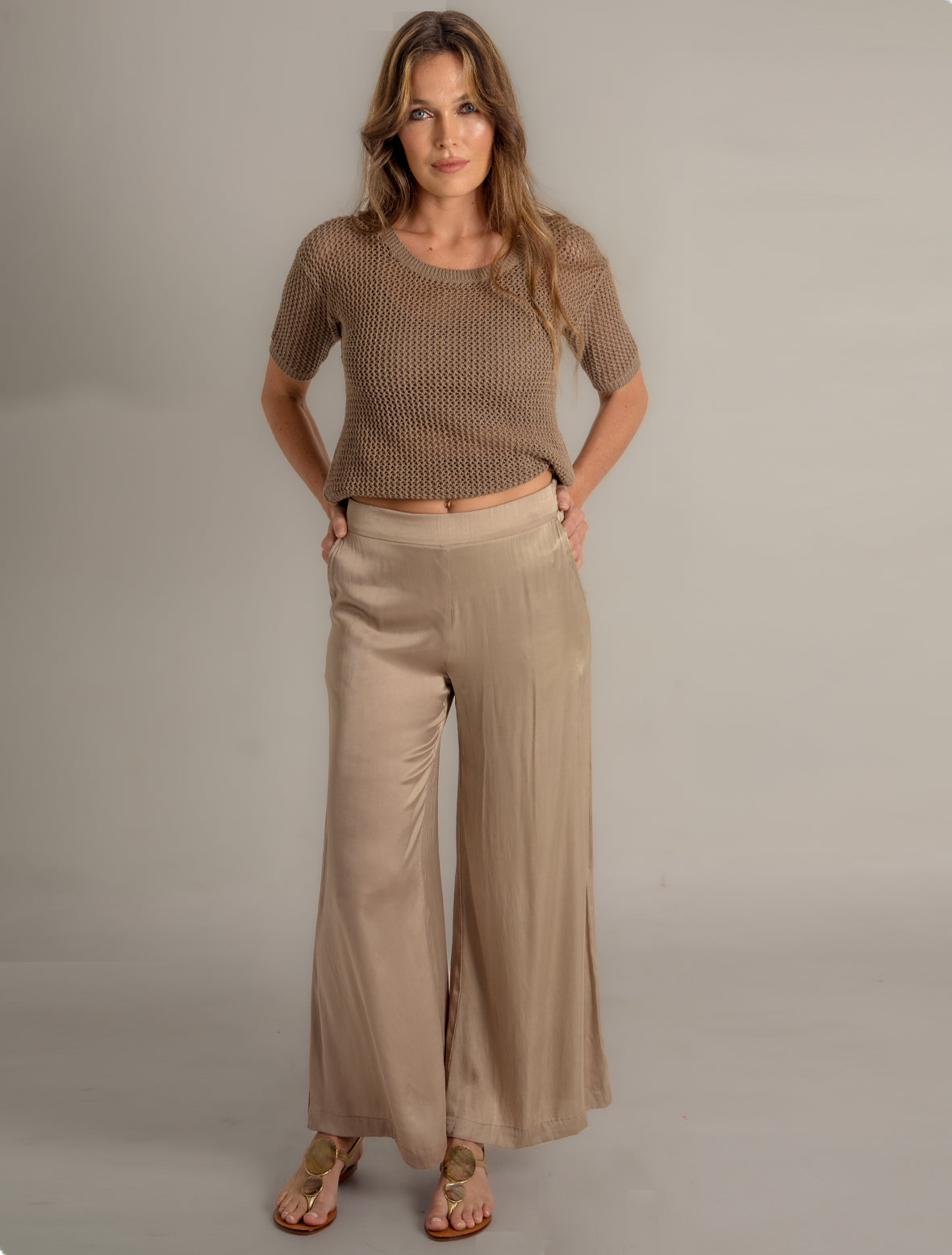 Kylie Pants ~ Taupe