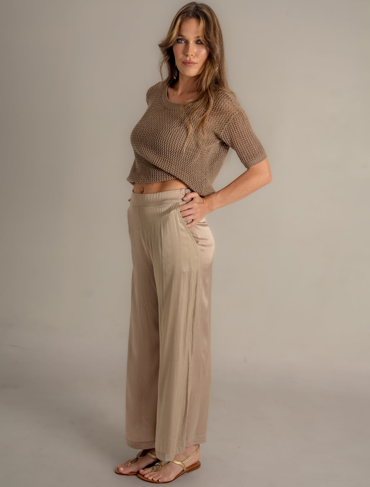 Kylie Pants ~ Taupe