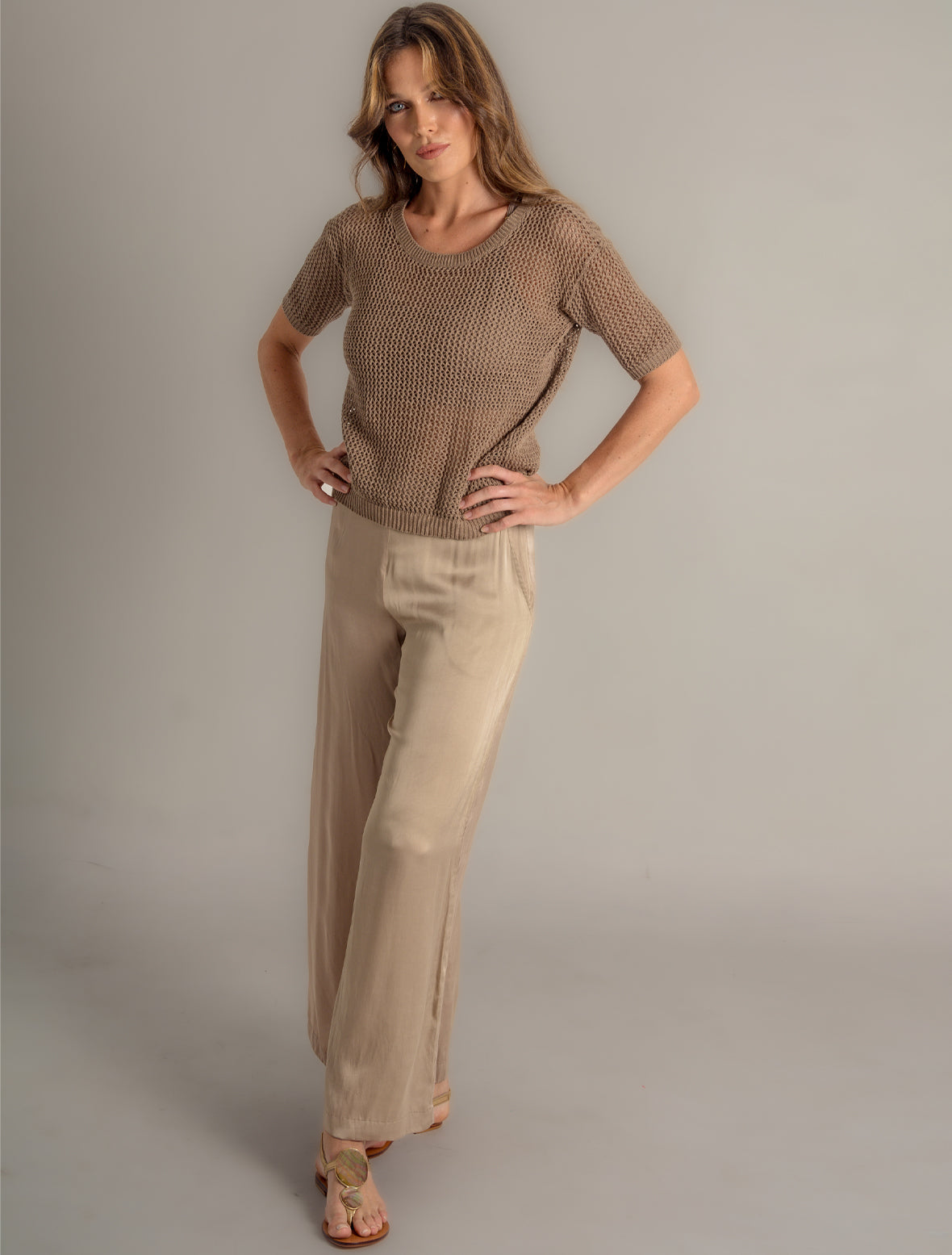 Kylie Pants ~ Taupe
