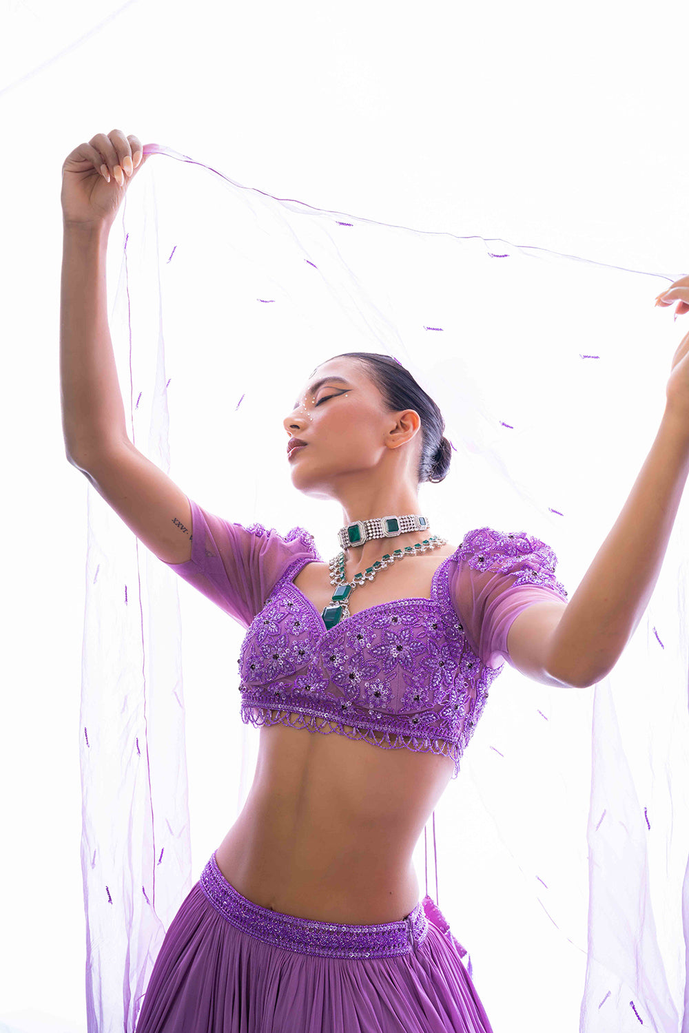 Lilac Charm Lehenga